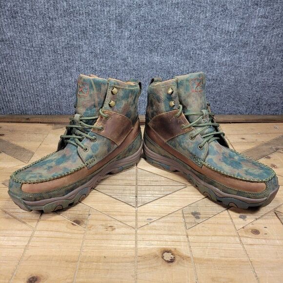 Twisted X‎ Boots Men’s Hiker 6” MHKW001 Width W 7 TX Camo W/P - Picture 5 of 11